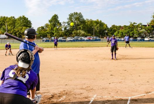 Softball game